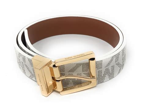 michael kors women's reversible belt|Michael Kors reversible leather belt.